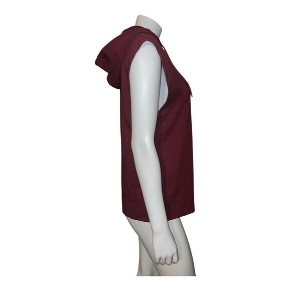 Athleta Sundown Tank Sweatshirt Berry Hoodie Activewear Small NWOT - Picture 7 of 12